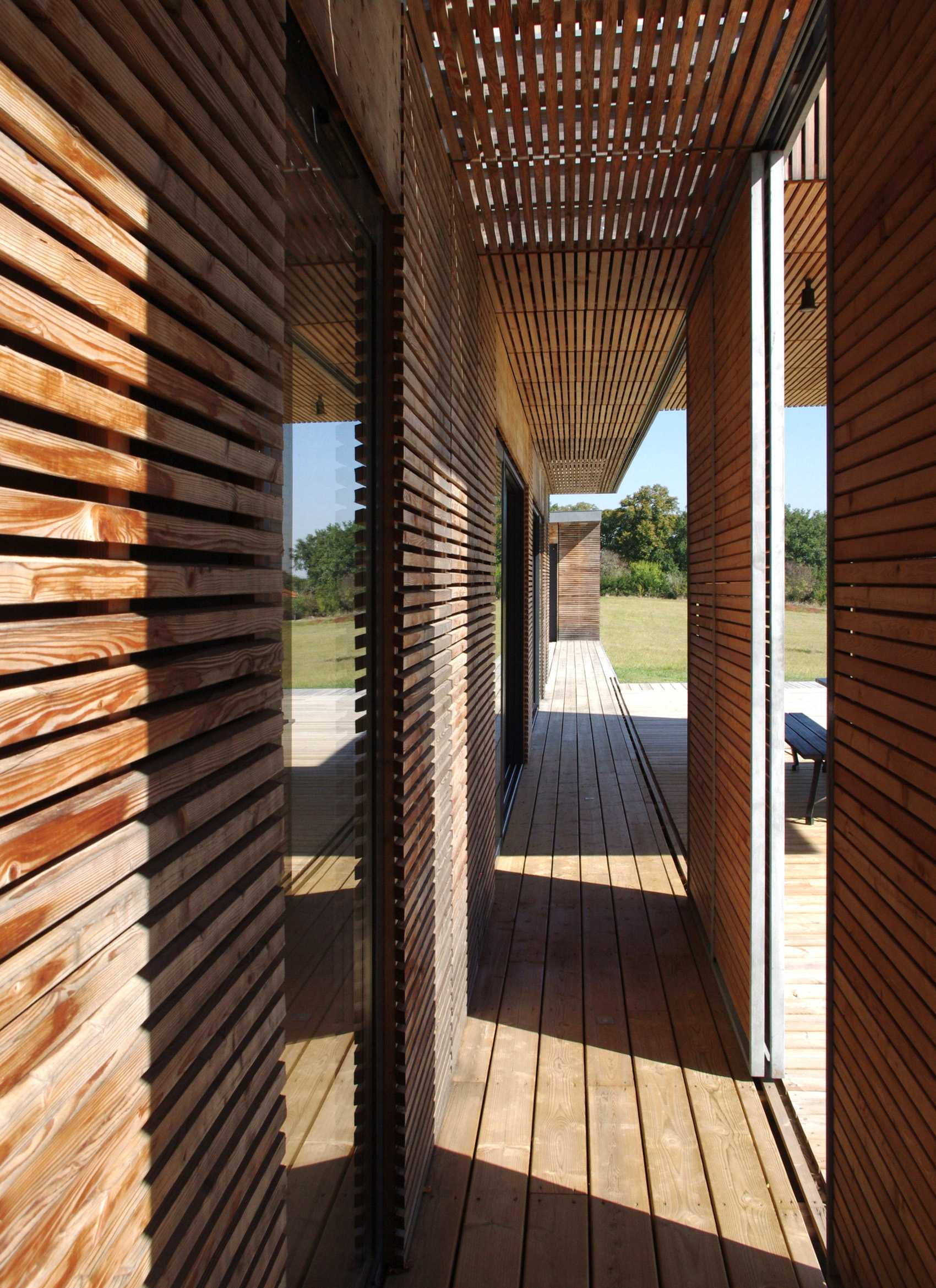 Design of an architect's wooden house in Loire-Atlantique (44)