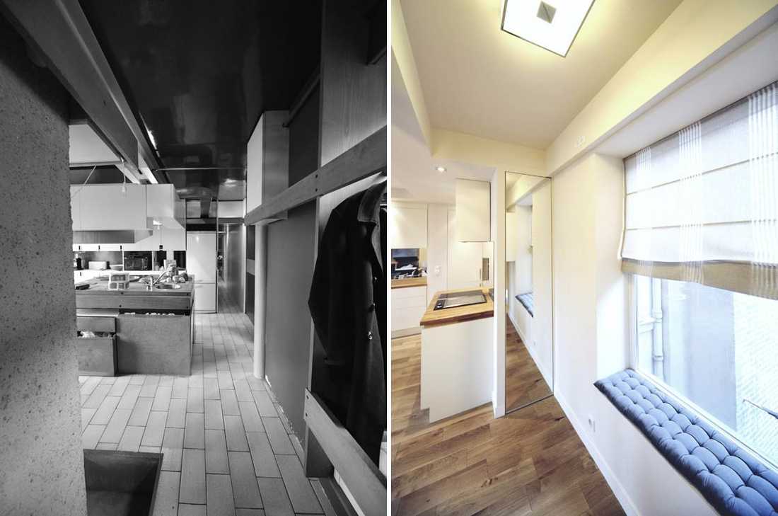 Aménagement d'un appartement atypique par un architecte d'intérieur à Nantes