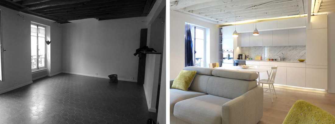 Optimisation de l’espace d’un appartement par un architecte d’intérieur en Loire Atlantique
