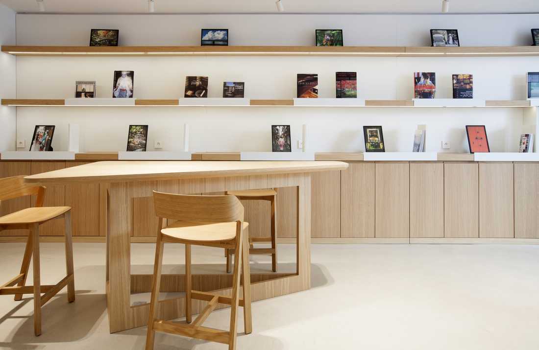 Interior design of a travel agency in Loire Atlantique