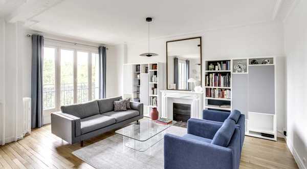 Rénovation d'un grand appartement haussmannien par un architecte d'intérieur