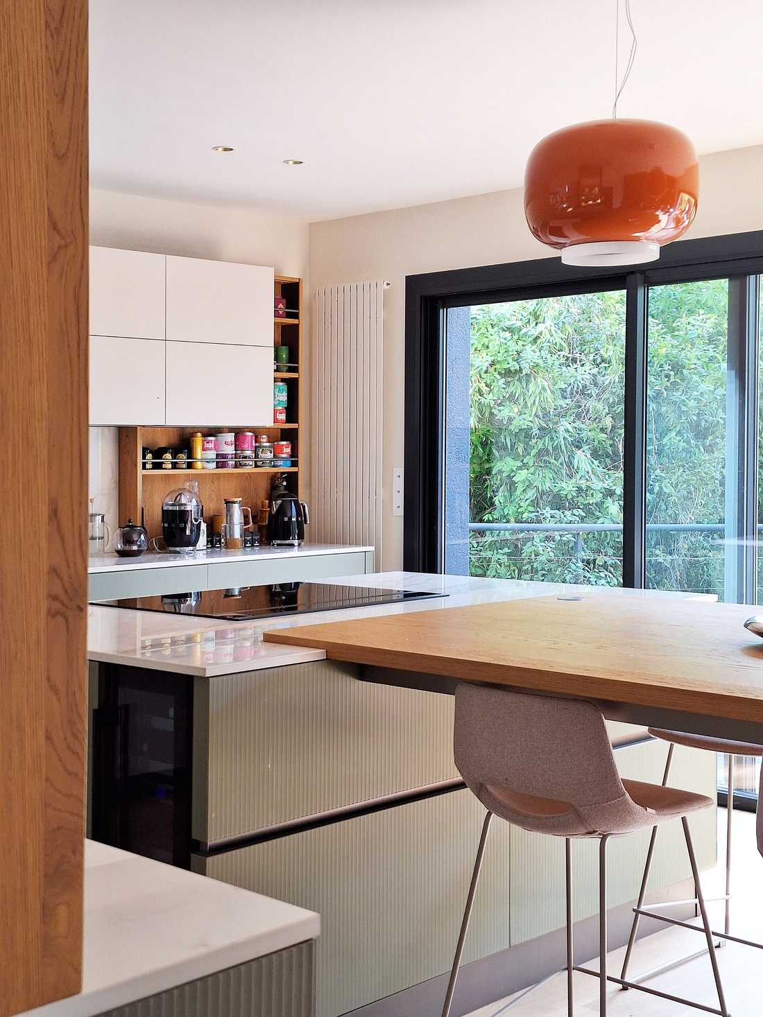 Rénovation de la cuisine d'une maison à nantes