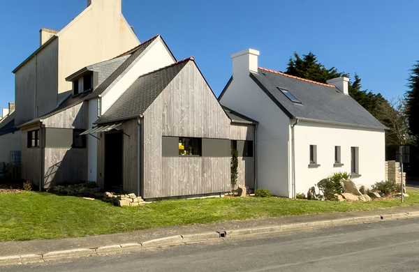 Rénovation d'un ensemble de trois bâtiments en pierre par un architecte en Loire Atlantique