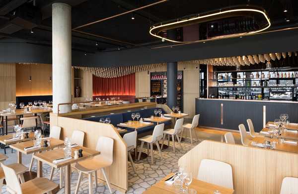 Aménagement restaurant bistronomique par un architecte d'intérieur à Nantes