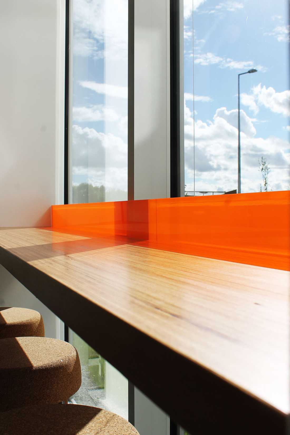 Espace restauration dans les locaux d'une entreprise