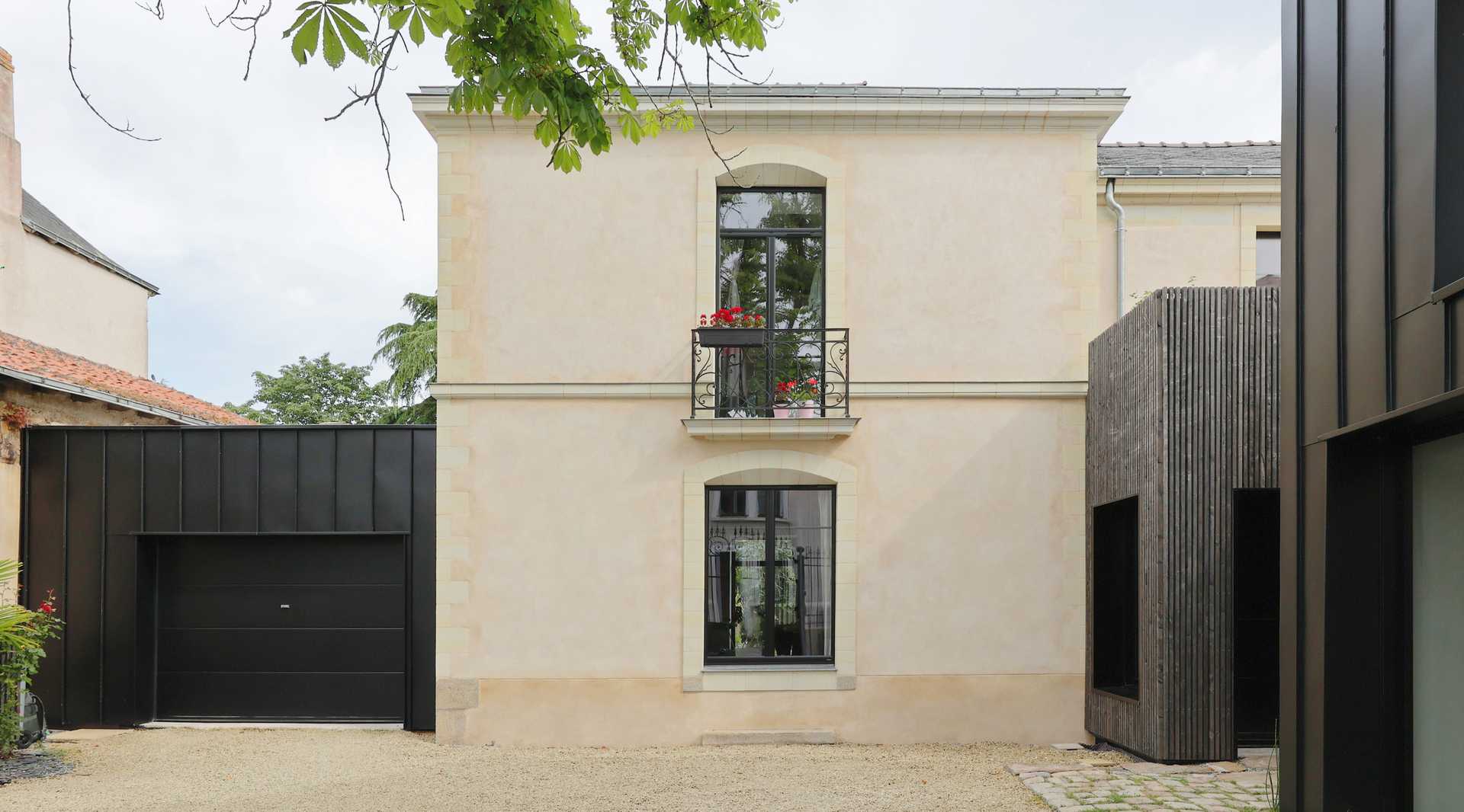 Extension of a town house made by an architect in Nantes