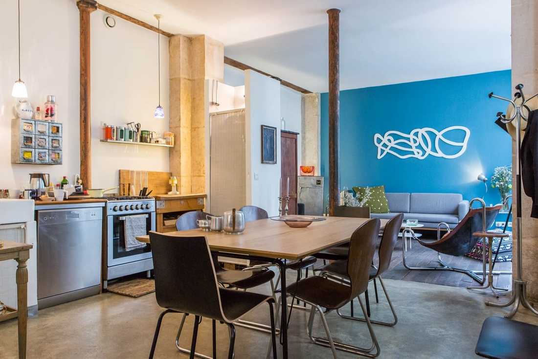 Relooking d'un appartement loft par un décorateur d'intérieur à Nantes