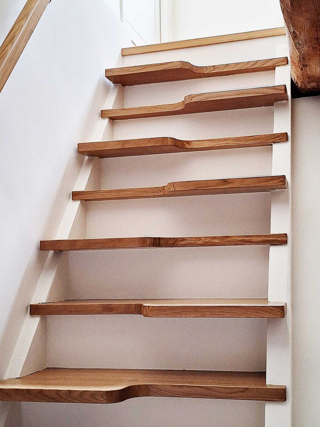 Escalier en bois