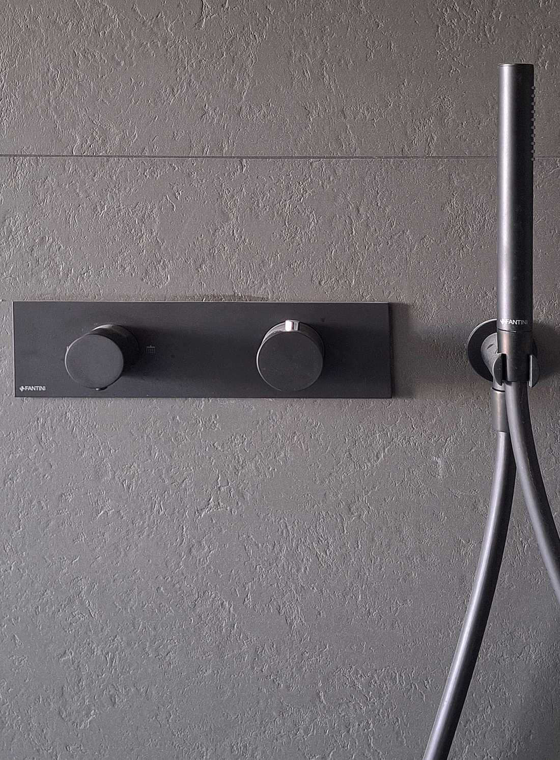 Robinetterie Fantini Nostromo noir mat