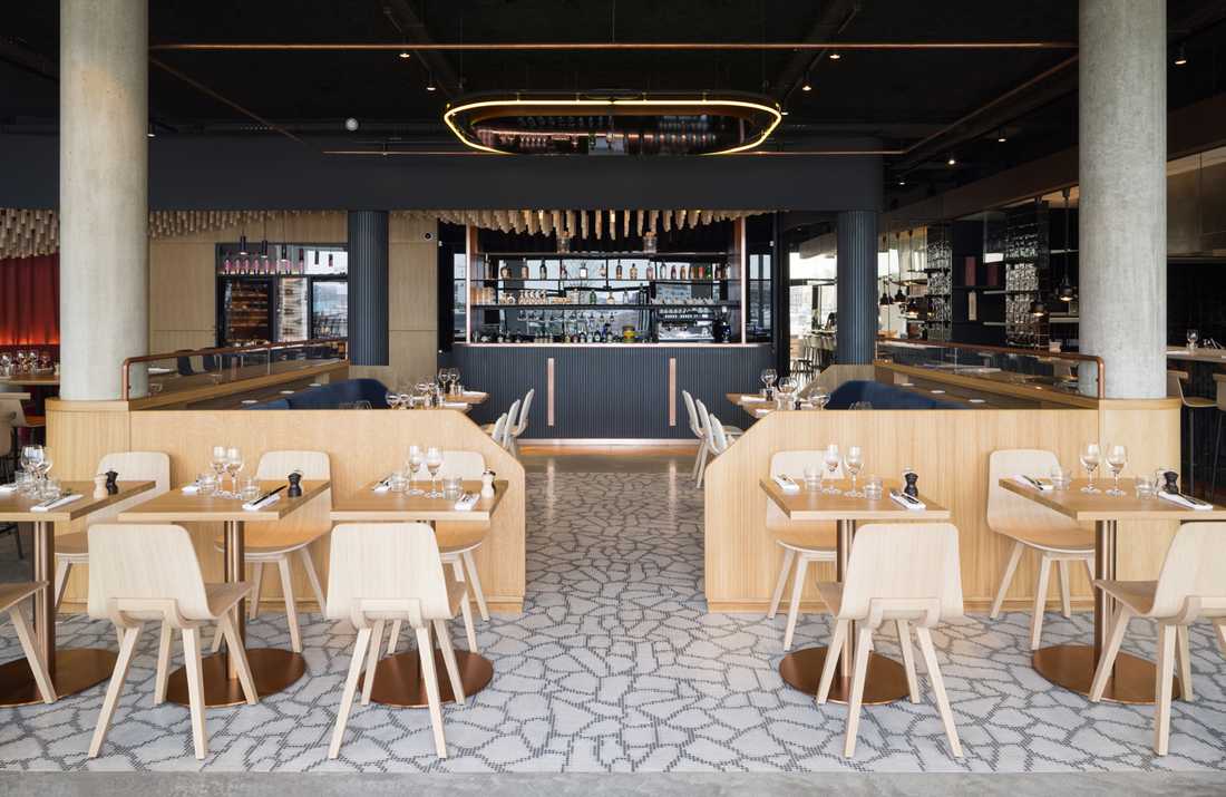 Aménagement d'un restaurant bistronomique à Nantes par un architecte