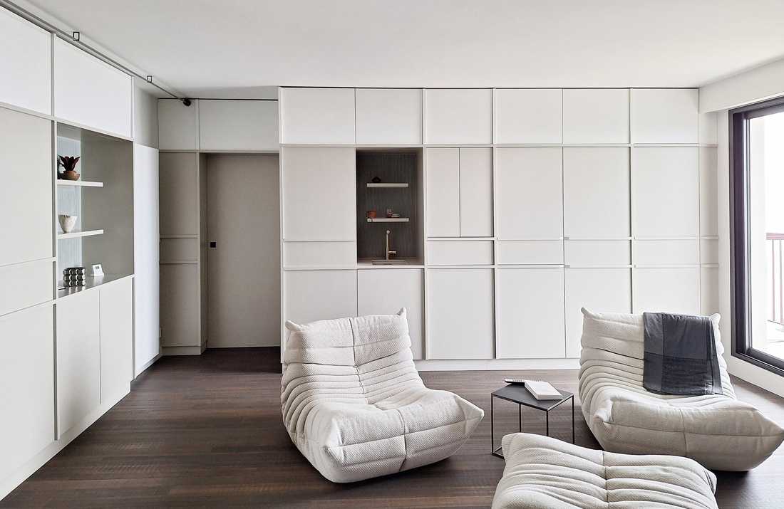 Réunir deux appartements avec vue sur mer à Saint-Nazaire