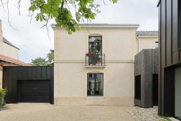 Extension of a town house made by an architect in Nantes