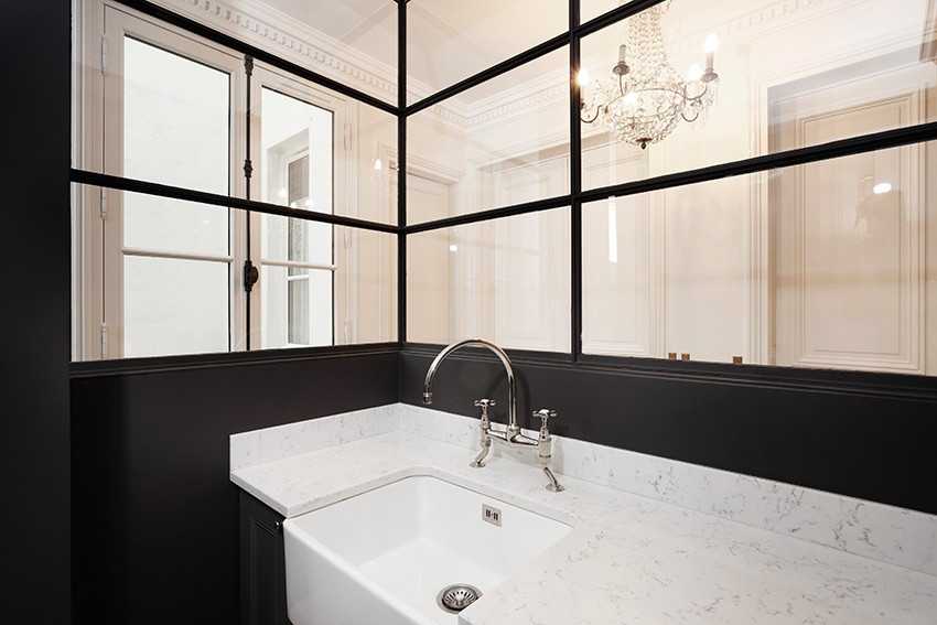 Salle de bain aménagée par un architecte d'intérieur à Nantes