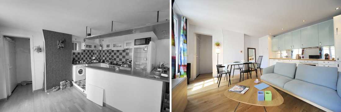 Aménagement d’un appartement à Nantes