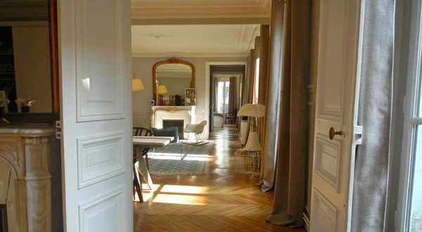 Rénovation d'un appartement hausmmanien par un architecte et un décorateur d'intérieur à Nantes