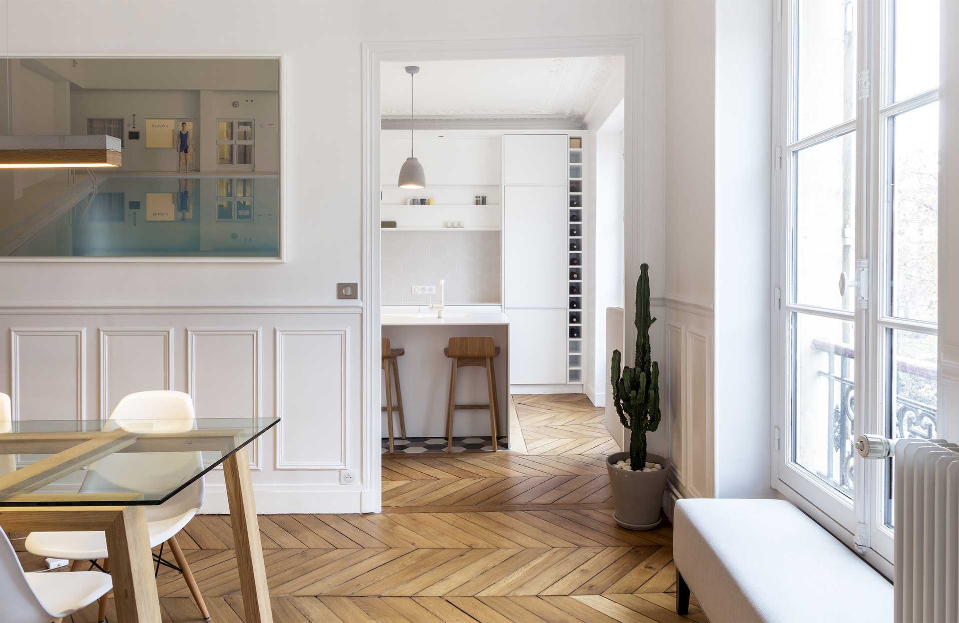 Interior renovation of a Haussmannian apartment