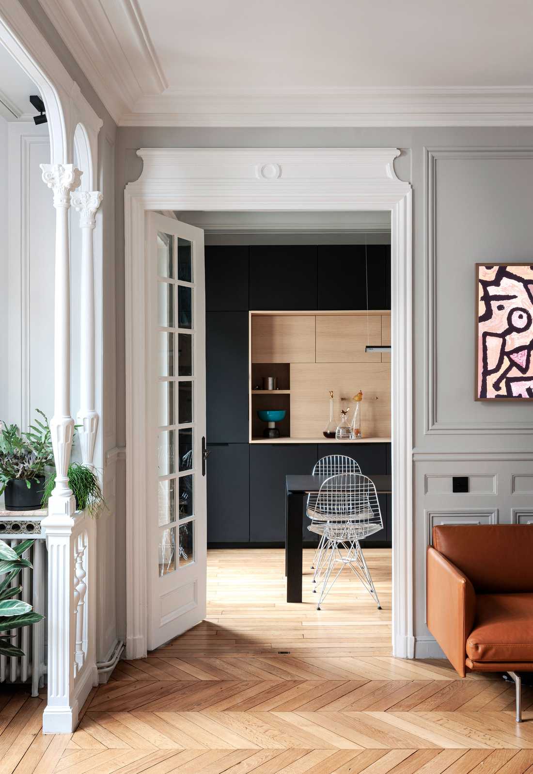Une décoratrice d'intérieur transforme un appartement vétuste à Nantes