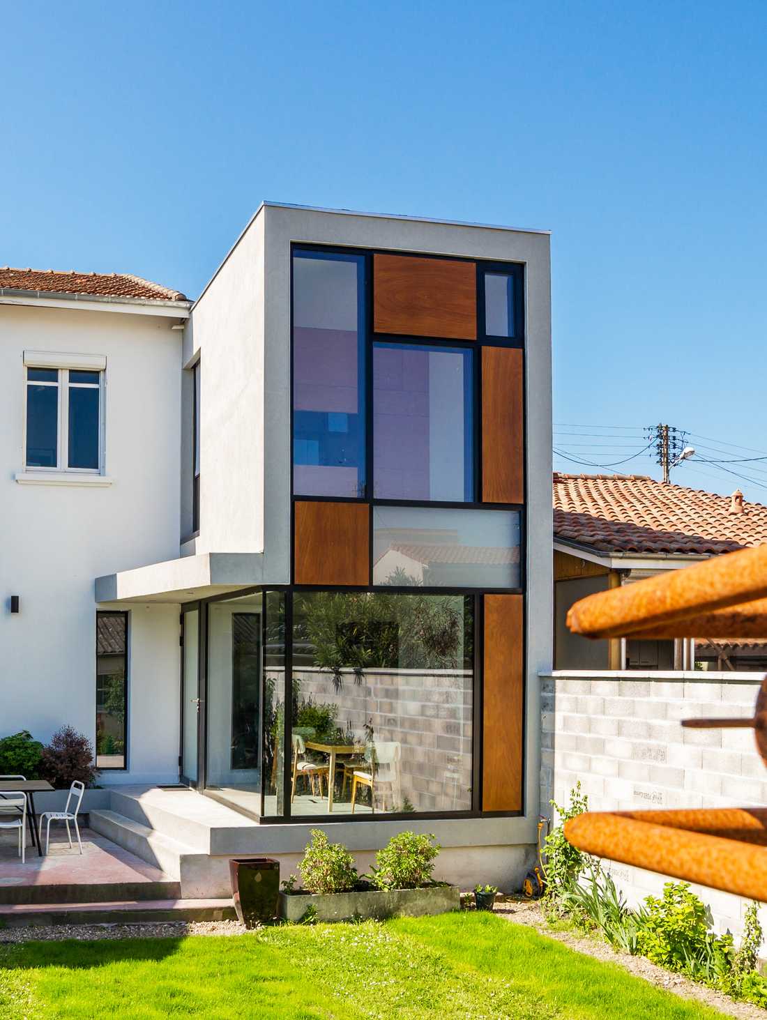 Extension of a town house in Nantes