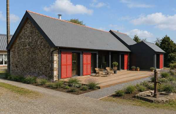 Renovation of a farmhouse