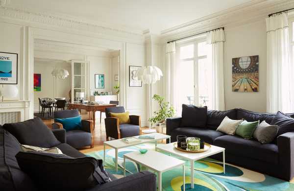 Réorganisation d’un appartement familial de 220m² par un architecte d'intérieur à Nantes