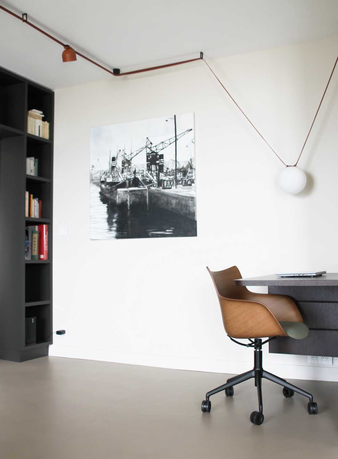 Rénovation d'un appartement avec un design épuré et japonisant