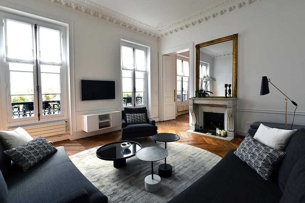 Relooking d un appartement Haussmannien  110m  Cr ateurs 