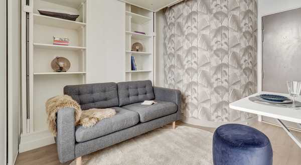 Aménagement d'un studio 14m² à Nantes
