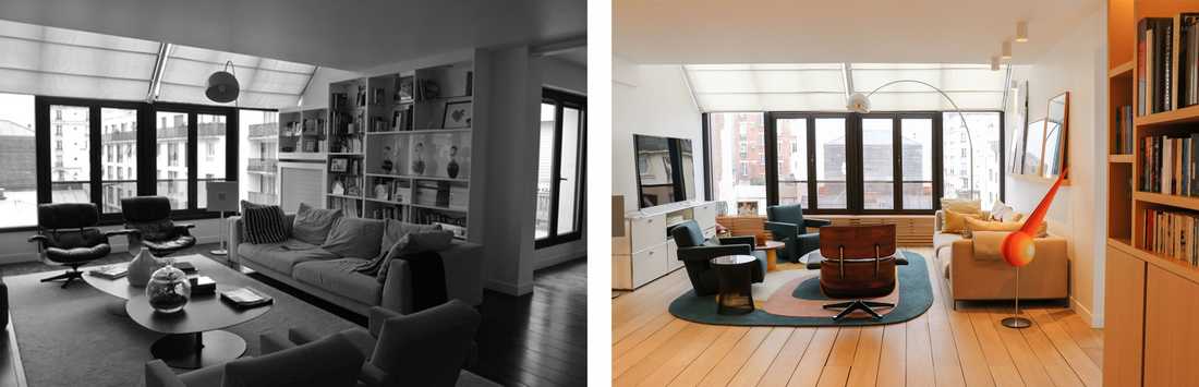Avant - Après : rénovation d'un appartement de 210m2 par un architecte d'intérieur à Nantes