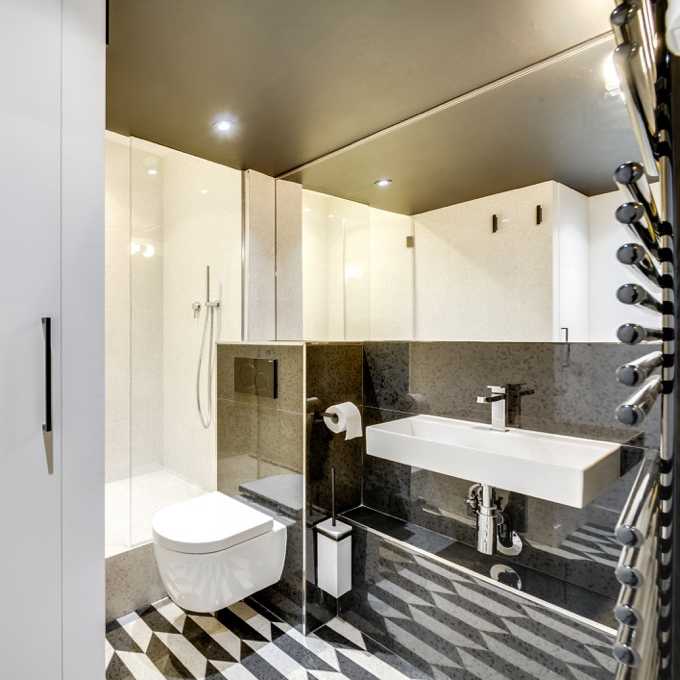 Salle de bain aménagée par un architecte exerçant à Nantes