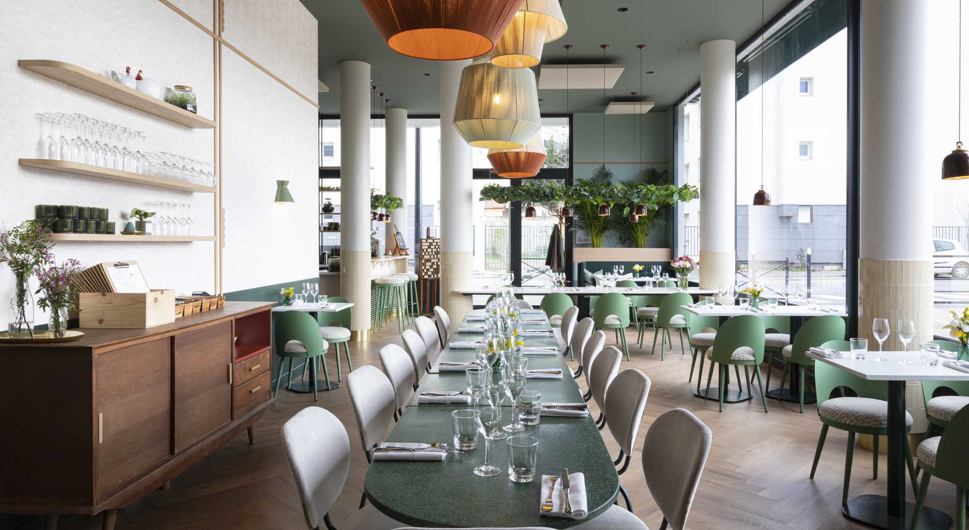 Projet d'architecture commerciale consistant à aménager un restaurant à Nantes